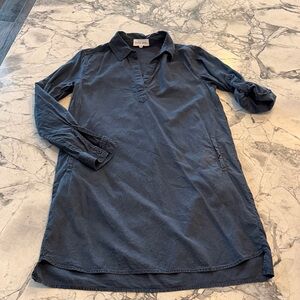 Bella Dahl Denim Blue Collared dress, size S, GUC